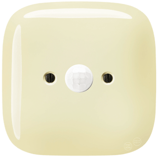 SQUARE PORCELAIN WALL CABLE MOTION SENSOR VANILLA - DYKE & DEAN