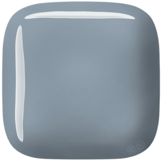 SQUARE PORCELAIN WALL ROCKER LIGHT SWITCH ASH GREY - DYKE & DEAN