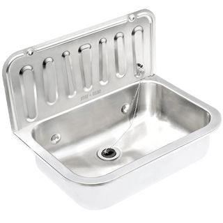 STAINLESS STEEL BUCKET SINK - DYKE & DEAN