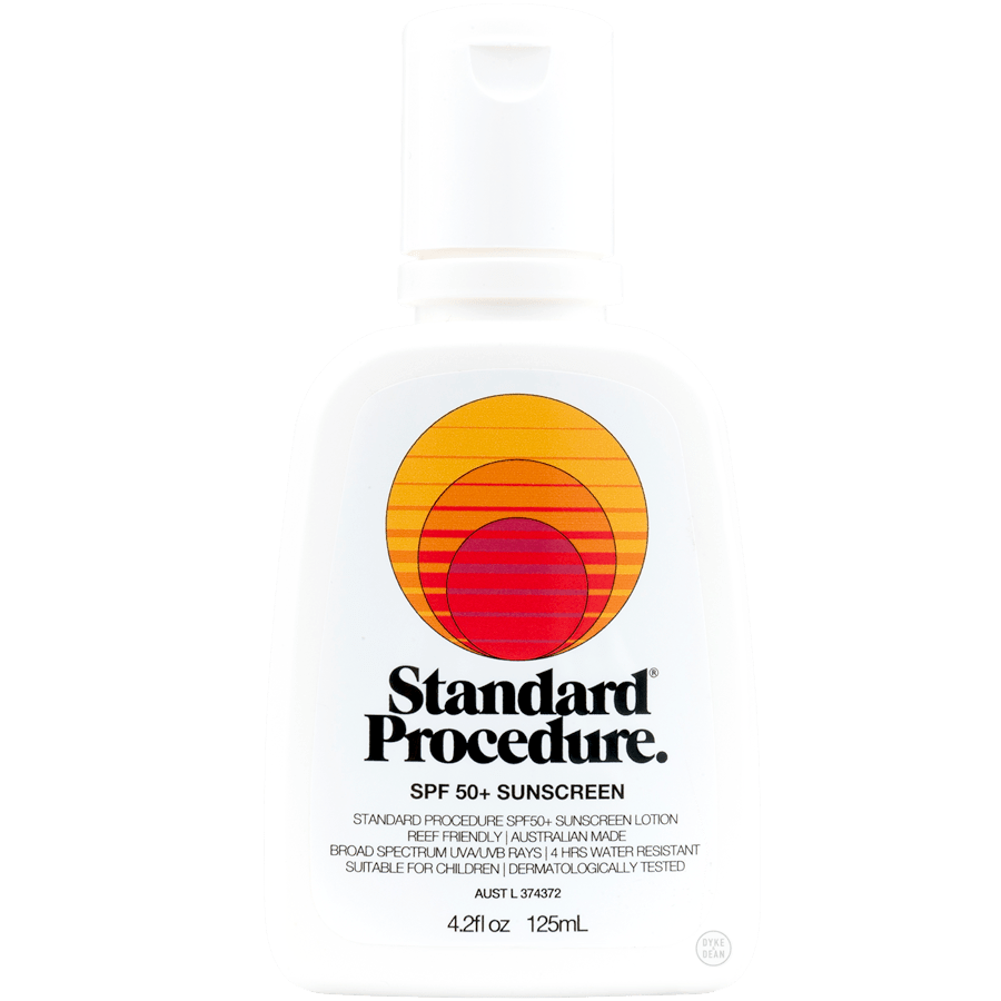 STANDARD PROCEDURE SPF50+ SUNSCREEN 125ml - DYKE & DEAN