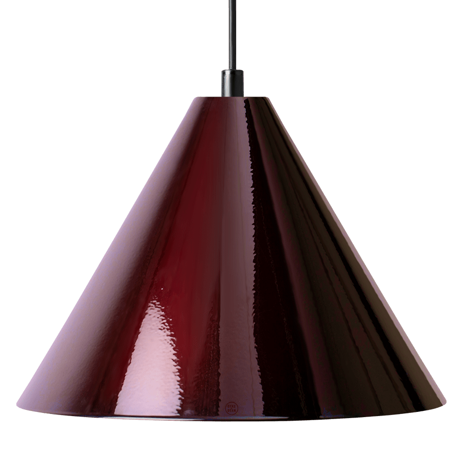 STAY HOT HEAT LAMP PENDANT TRATTORIA CONE - DYKE & DEAN