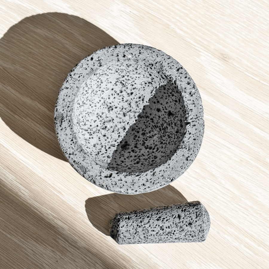 STONE MOLCAJETE PESTLE & MORTAR SMALL - DYKE & DEAN