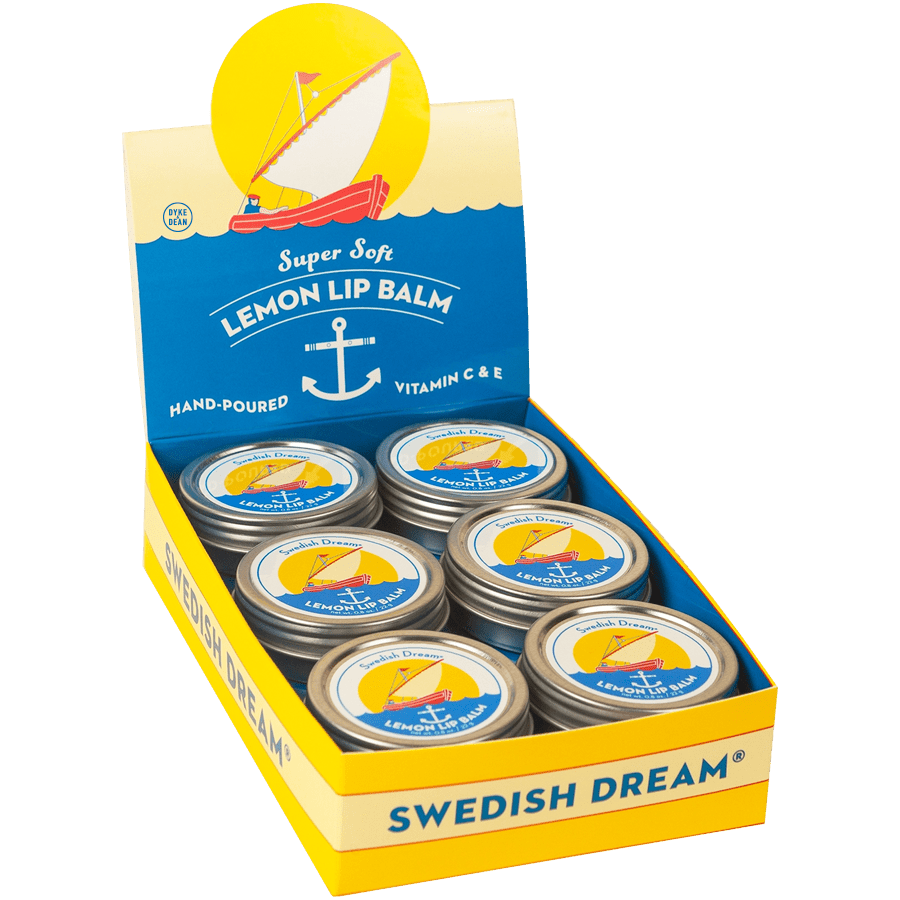 SWEDISH DREAM LEMON LIP BALM - DYKE & DEAN