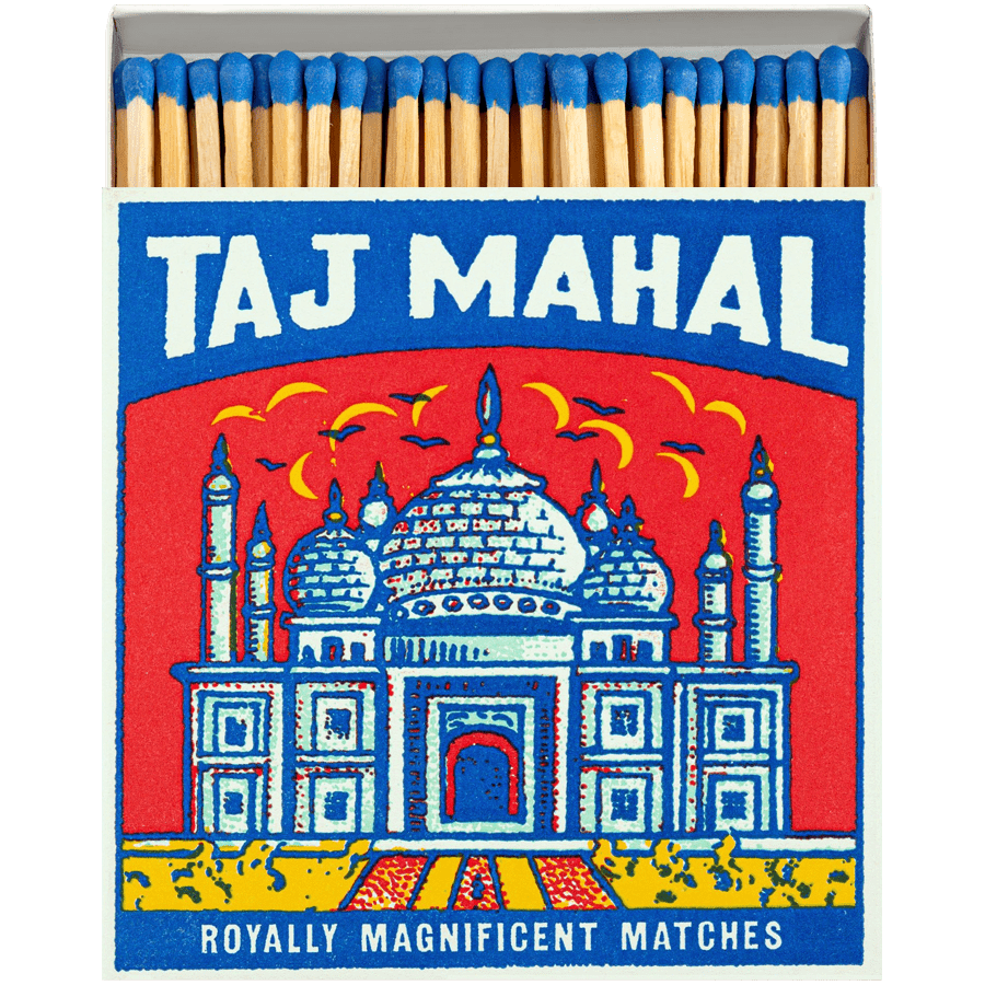 TAJ MAHAL LUXURY SAFETY MATCHES - DYKE & DEAN