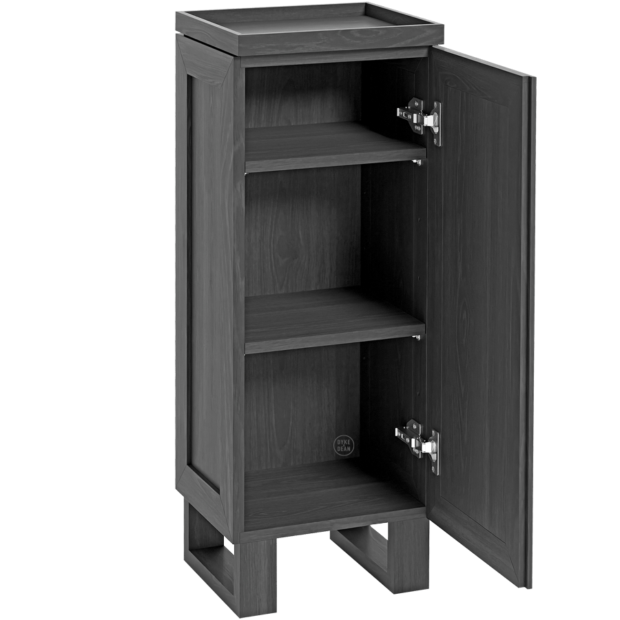 TALLBOY COSMOS CABINET DARK OAK - DYKE & DEAN