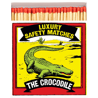 THE CROCODILE LUXURY SAFETY MATCHES - DYKE & DEAN