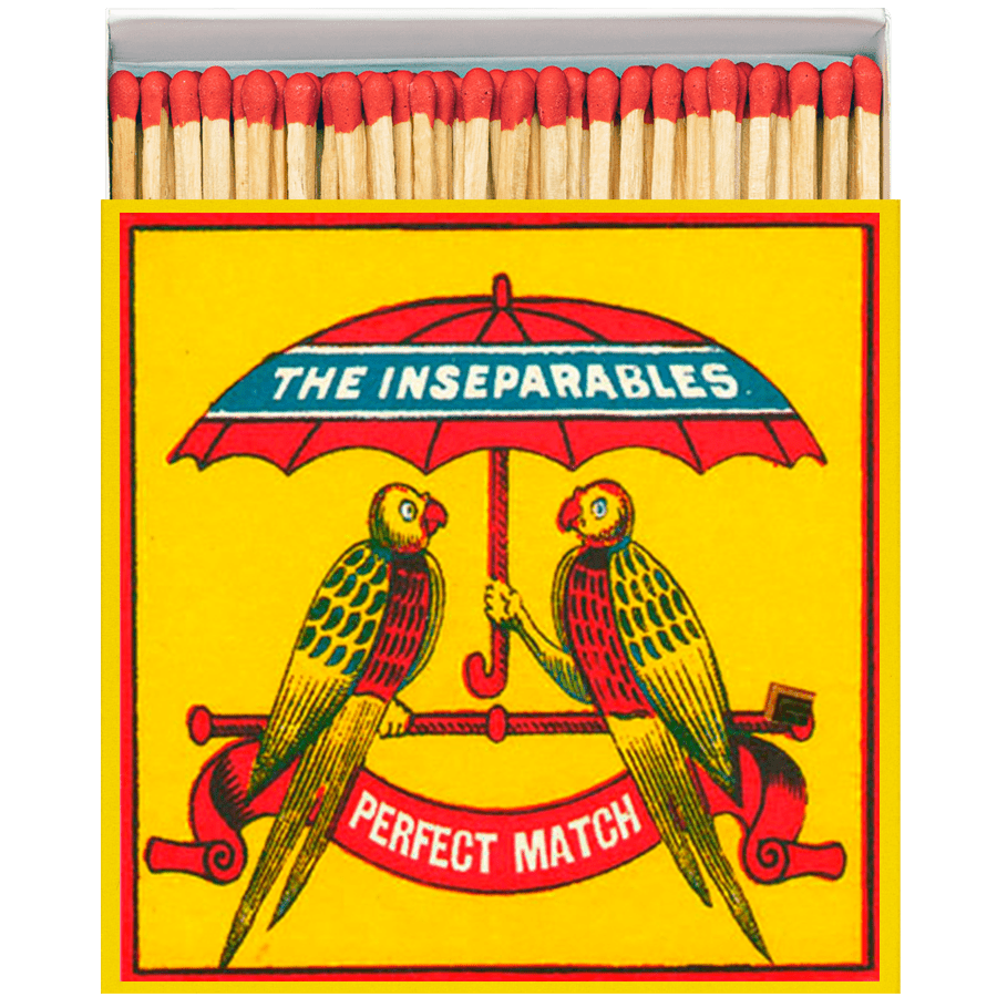 THE INSEPARABLES LUXURY SAFETY MATCHES - DYKE & DEAN