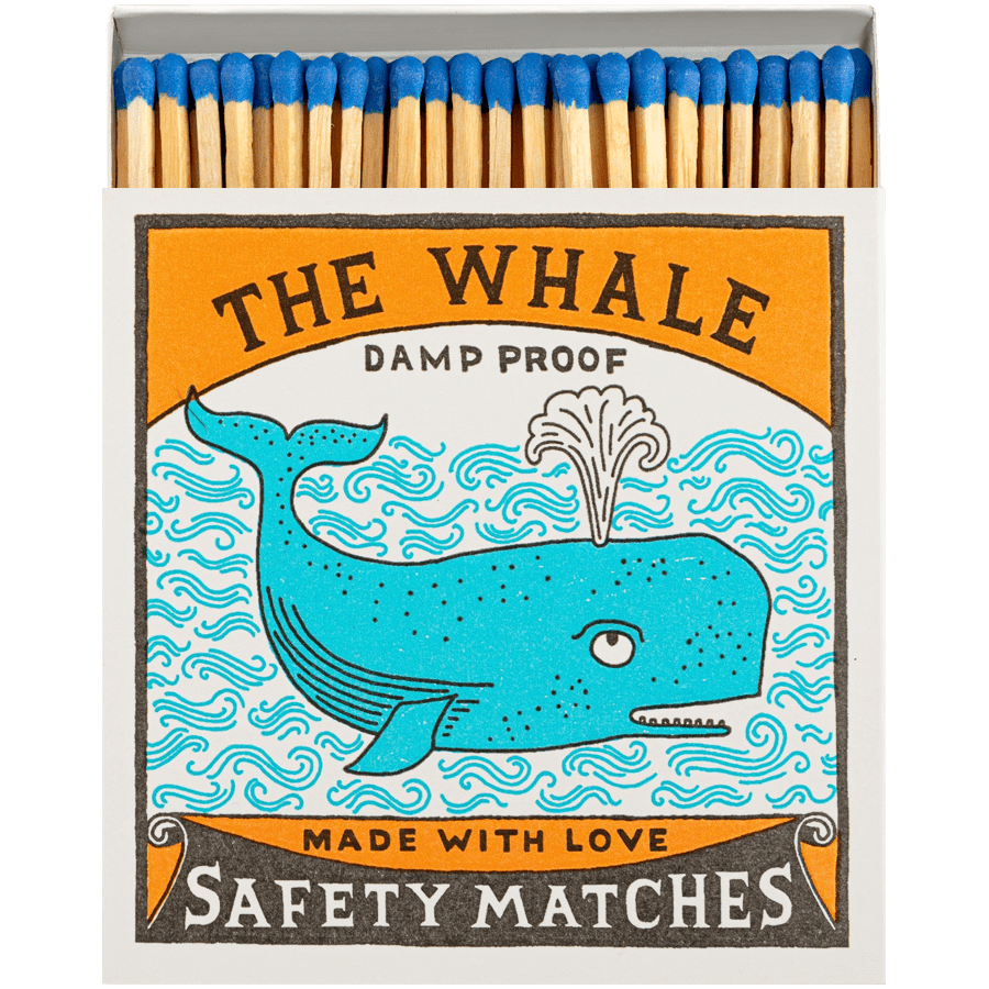 THE WHALE LUXURY SAFETY MATCHES - DYKE & DEAN