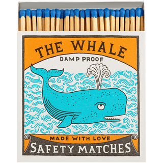 THE WHALE LUXURY SAFETY MATCHES - DYKE & DEAN