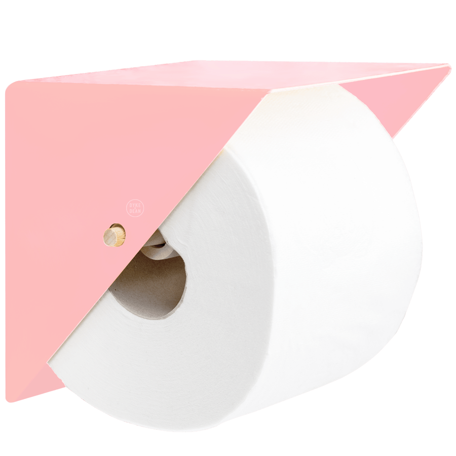 TOILET PAPER HOLDER LOS ANGELES PINK - DYKE & DEAN