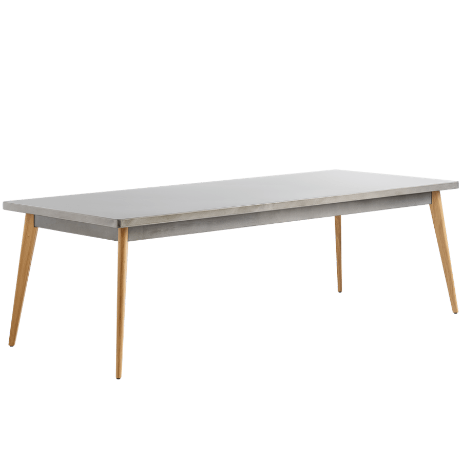 TOLIX 55 TABLE 240X100 WOODEN LEGS - DYKE & DEAN