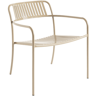 TOLIX PATIO LOUNGE SLATTED ARMCHAIR - DYKE & DEAN