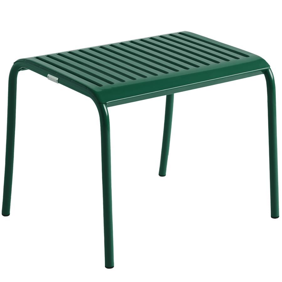 TOLIX PATIO SLATTED OTTOMAN - DYKE & DEAN