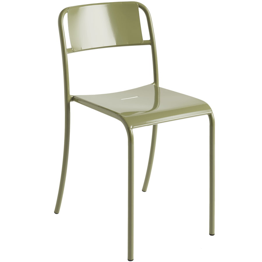 TOLIX PATIO SOLID CHAIR - DYKE & DEAN