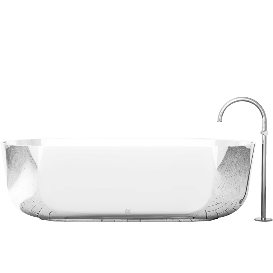 ZEN NICKEL BATHTUB - DYKE & DEAN