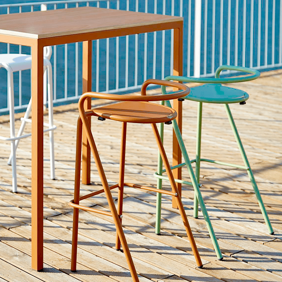 ADICO LINE-A HIGH TABLES WOOD - DYKE & DEAN