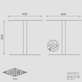 ADICO VEDET-R LOW TABLE - DYKE & DEAN