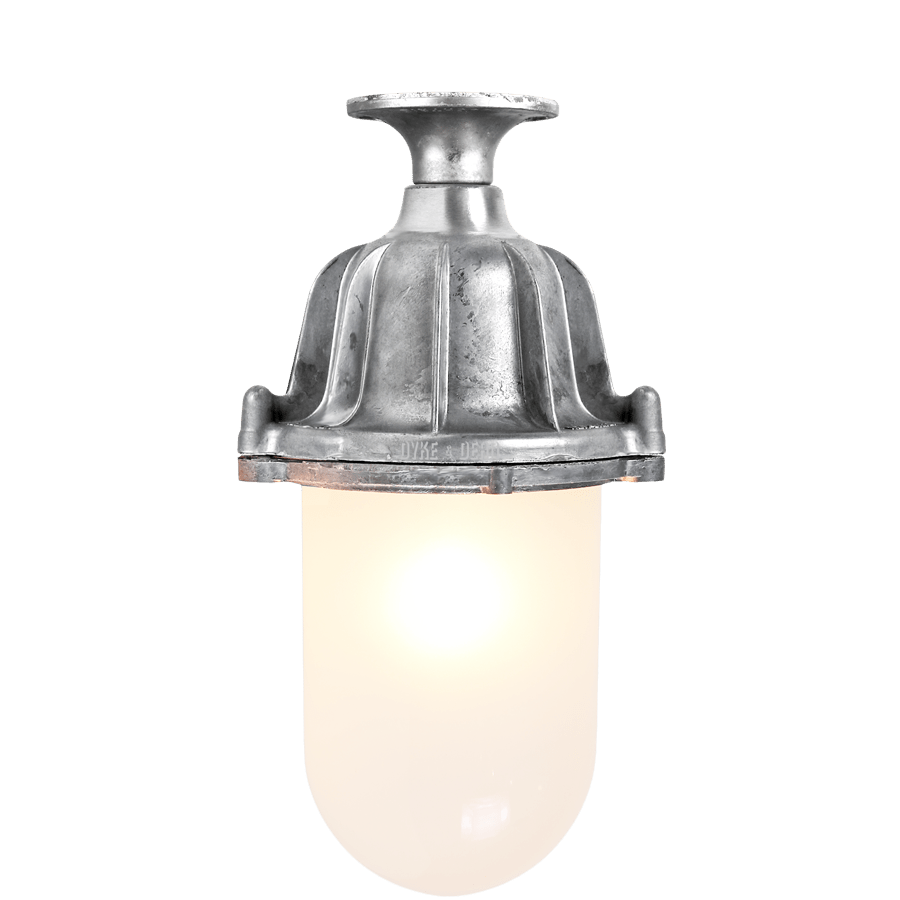 CAST LANTERN PENDANT FROSTED FIXED - DYKE & DEAN