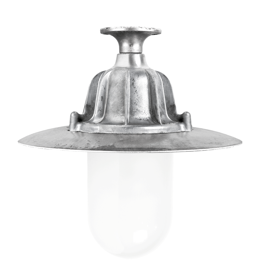 CAST LANTERN PENDANT FROSTED FIXED - DYKE & DEAN