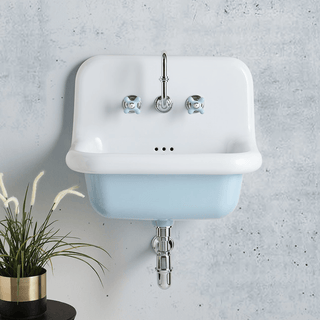 CERAMIC MOUNTED MEDIUM SINK WHITE - DYKE & DEAN