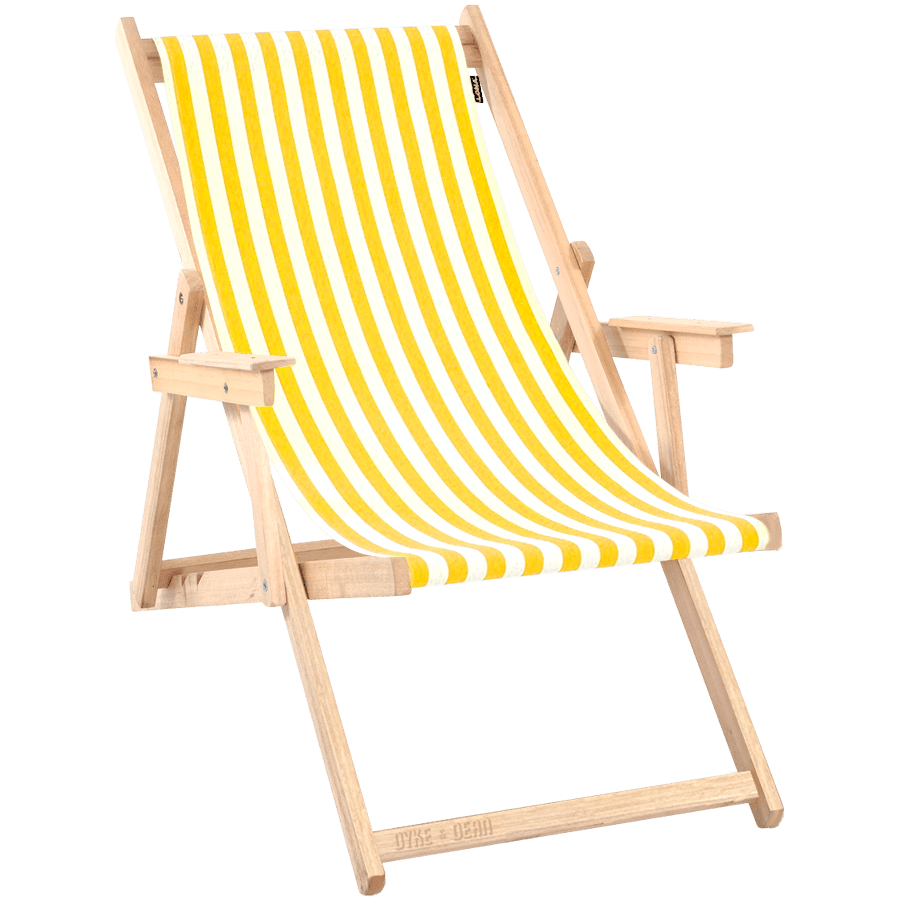 CLASSIC DECK CHAIR STRIPED COLOURS - DYKE & DEAN