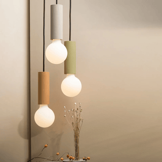 CONCRETE BATON PENDANT TRIO - DYKE & DEAN