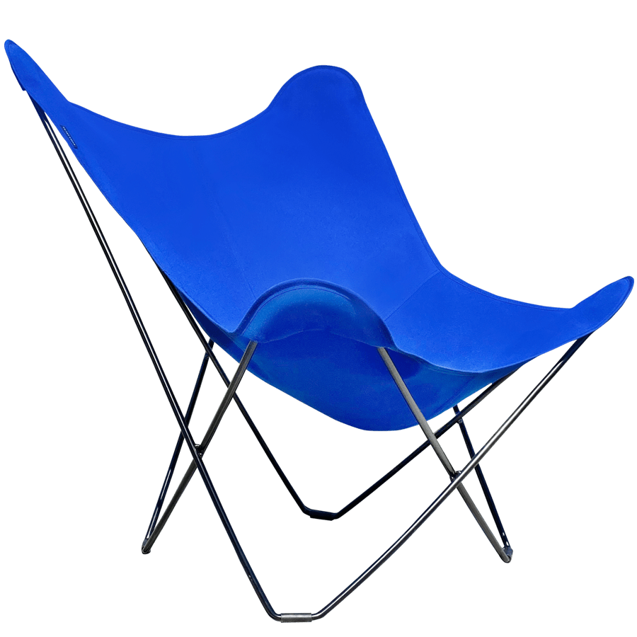 CUERO BUTTERFLY OUTDOOR ATLANTIC BLUE CHAIR - DYKE & DEAN