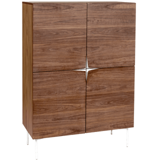 FLOP HIGHBOARD CABINET WALNUT - DYKE & DEAN