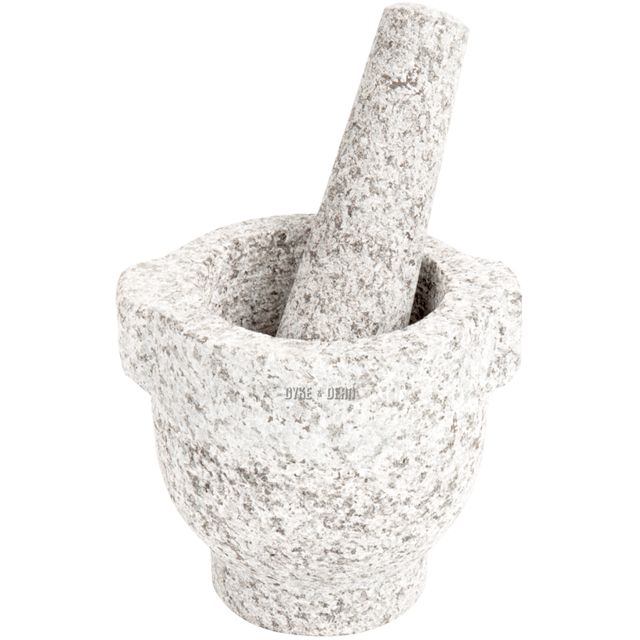 GRANITE MORTAR & PESTLE 4" - DYKE & DEAN