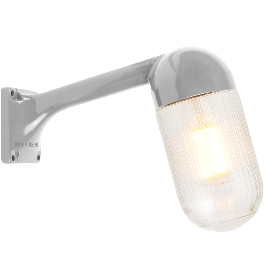 GREY WALL ARM WATERPROOF LAMPS - DYKE & DEAN