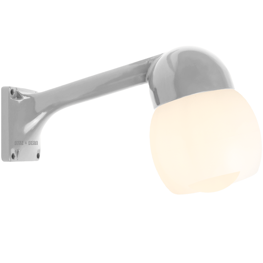 GREY WALL ARM WATERPROOF LAMPS - DYKE & DEAN