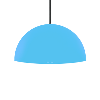 HEMISPHERE DOME PENDANT LIGHT BESPOKE COLOUR 200MM - DYKE & DEAN