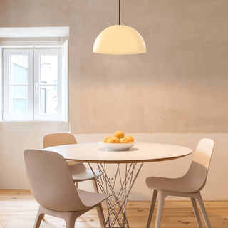 HEMISPHERE DOME PENDANT LIGHT BESPOKE COLOUR 400MM - DYKE & DEAN