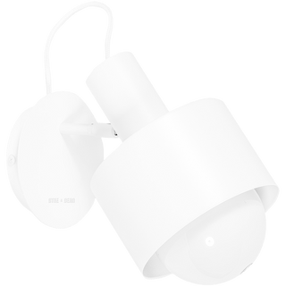 HOOD ADJUSTABLE WALL LIGHT WHITE - DYKE & DEAN