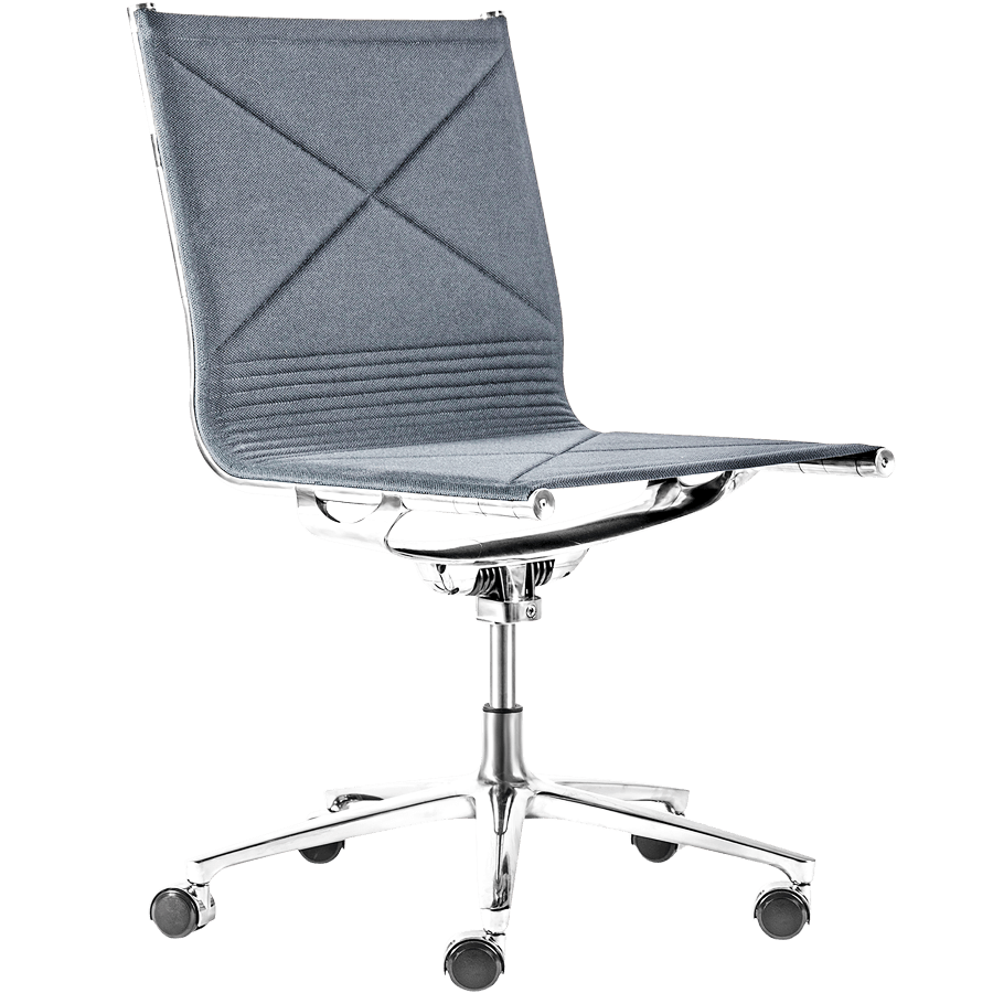 JOINT 1211 OFFICE CHAIR UPHOLSTERED SWIVEL - DYKE & DEAN