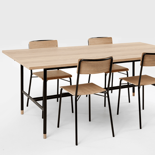 JUGEND DINING TABLE OAK - DYKE & DEAN