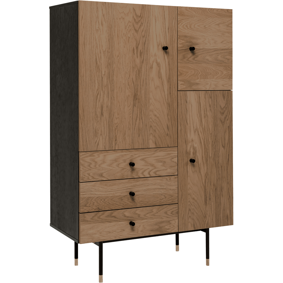 JUGEND HIGHBOARD CABINET WALNUT - DYKE & DEAN