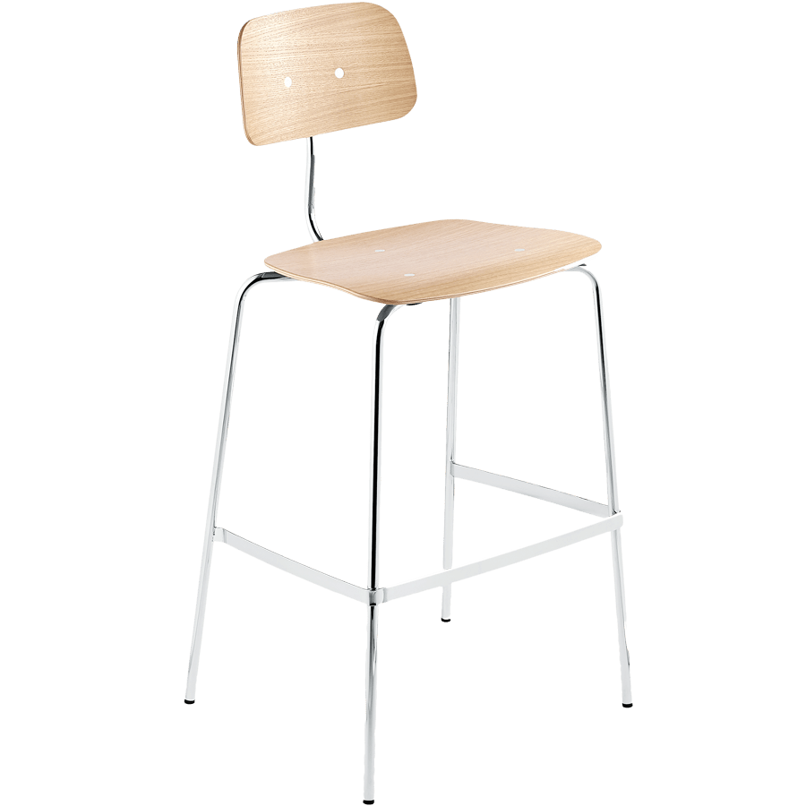 KEVI 2062 BARSTOOL OAK - DYKE & DEAN