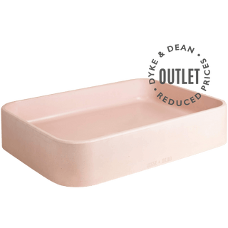 LARGE RECTANGLE CONCRETE BASIN OUTLET - DYKE & DEAN