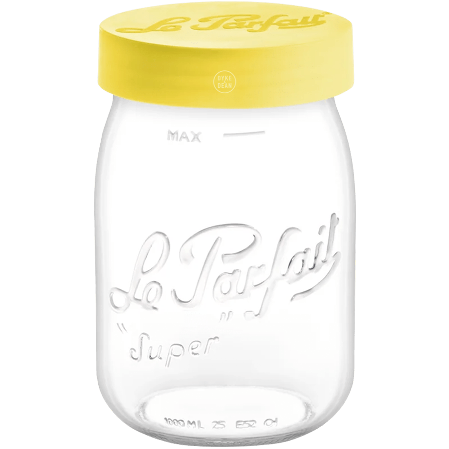 LE PARFAIT YELLOW TOP JAR 1.0L - DYKE & DEAN