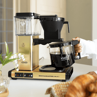 MOCCAMASTER COFFEE BREWER GOLD - DYKE & DEAN