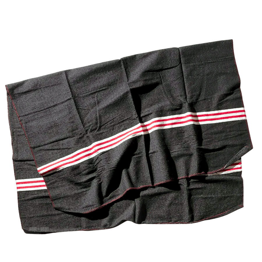 MOVING RECYCLED BLANKET BLACK - DYKE & DEAN