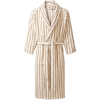 NARAM BATH ROBES CREME & INK - DYKE & DEAN