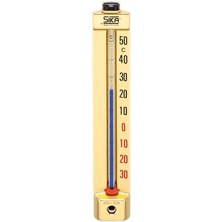 OUTDOOR GOLD PLATED THERMOMETER - DYKE & DEAN