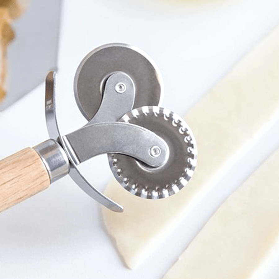 PASTRY WHEEL CUTTER & CRIMPER - DYKE & DEAN