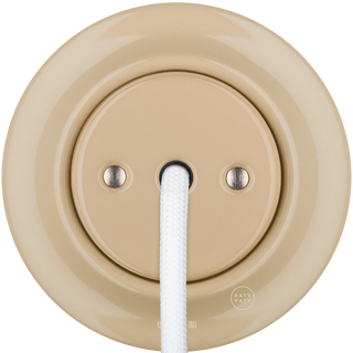 PORCELAIN WALL CABLE GLAND SOCKET SAND - DYKE & DEAN