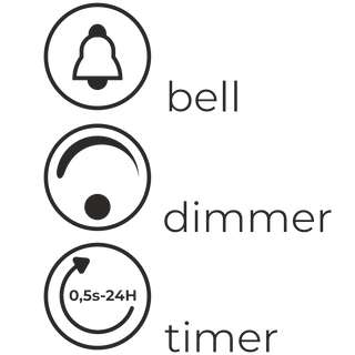 PORCELAIN WALL LIGHT SWITCH DERMA TOGGLE - DYKE & DEAN