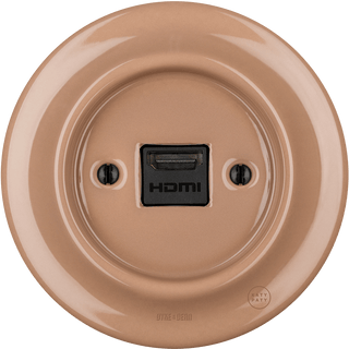 PORCELAIN WALL SOCKET DERMA HDMI - DYKE & DEAN