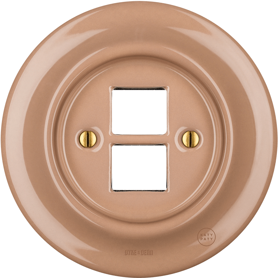 PORCELAIN WALL SOCKET DERMA PC/USB - DYKE & DEAN