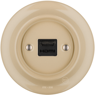 PORCELAIN WALL SOCKET SAND HDMI - DYKE & DEAN